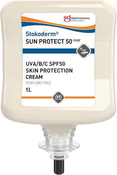 Deb SCJ Stokoderm Sun Protect Sun Cream Factor 50 1 Litre - 6 pack - Reseller Stock